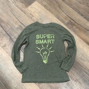 NWOT Cat & Jack Graphic Long Sleeve Shirt